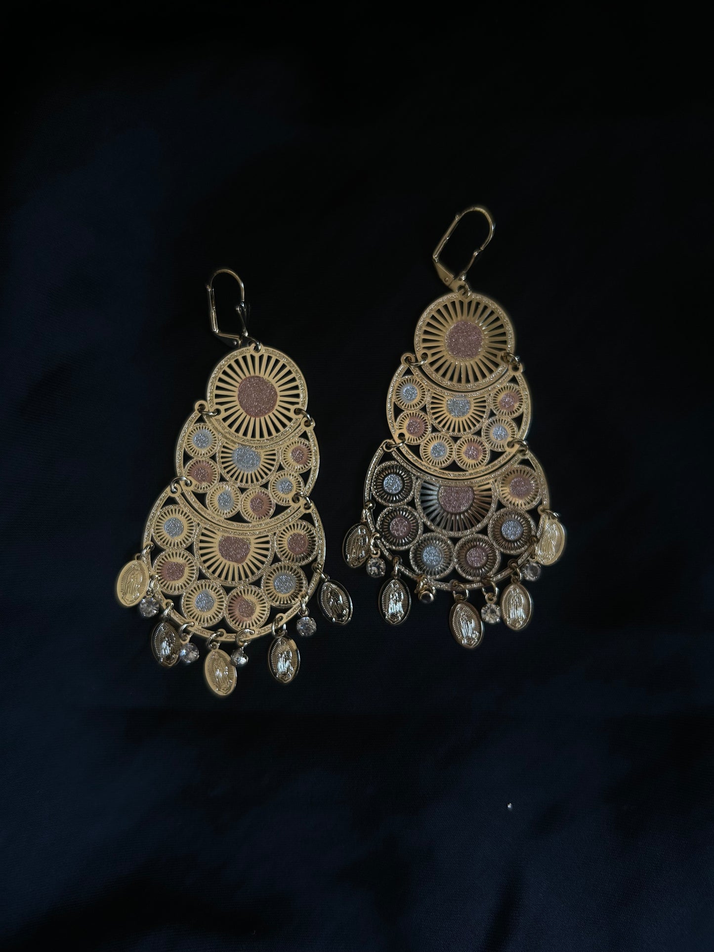 Virgencita Chandelier Earrings