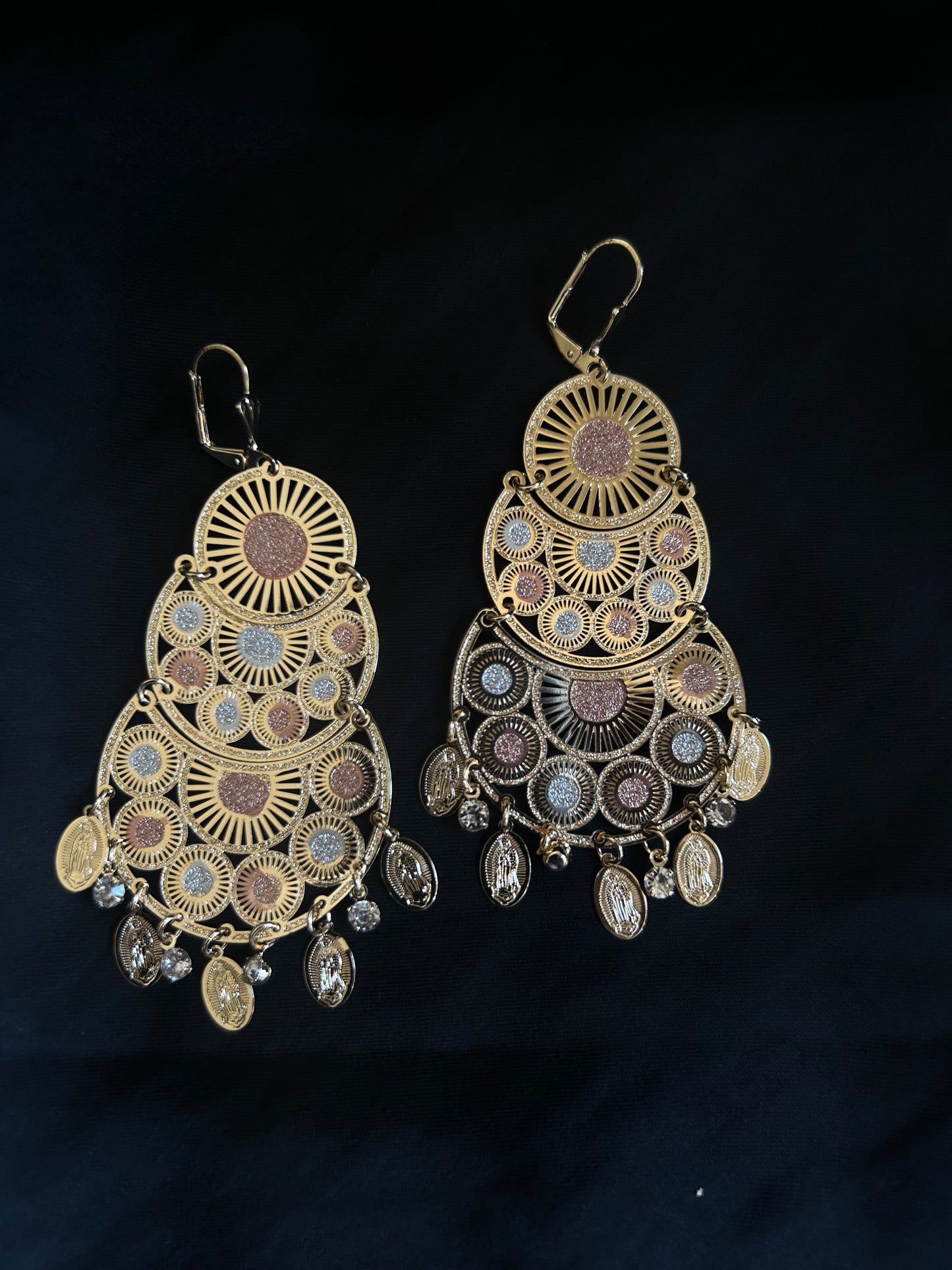 Virgencita Chandelier Earrings